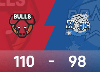 NBA battle report: Banqueiro 24+10 difficult savior, Bulls beat Magic 110-98