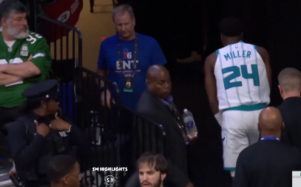 Hornets official: Brandon Miller will not return for this game