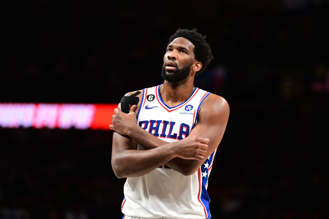 In the first game, he scored 1 of 9 and only 4 points! Nurse: Embiid will be limited to about 20 minutes today