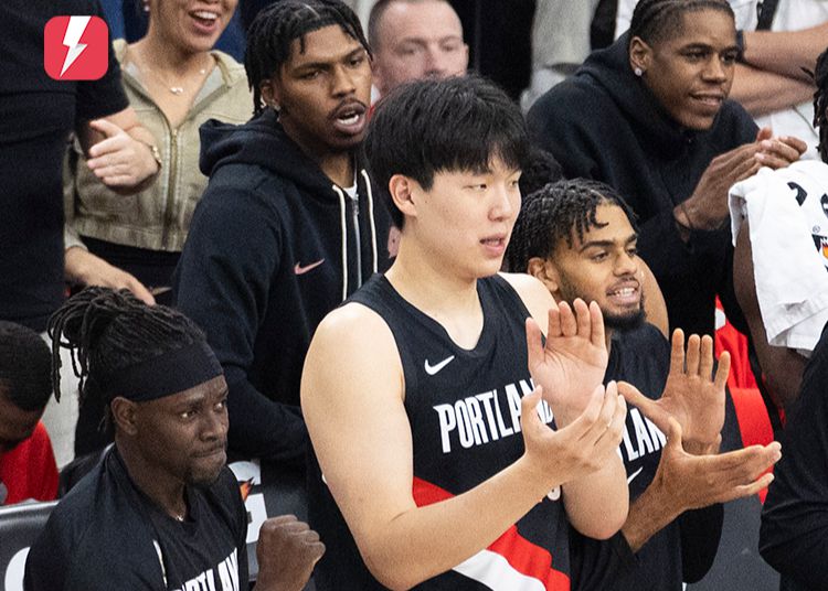 Is there still a chance? Trail Blazers first-round pick Yang Hansen was DNP in three consecutive games