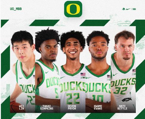 Lin Wei enters the starting lineup! University of Oregon's first game of the new season vs University of Hawaii
