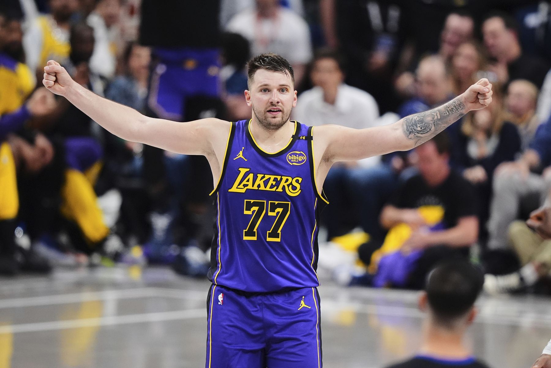 Lakers vs. Bucks starting lineup: Bronny starts for the first time this season, Doncic PKs Antetokounmpo