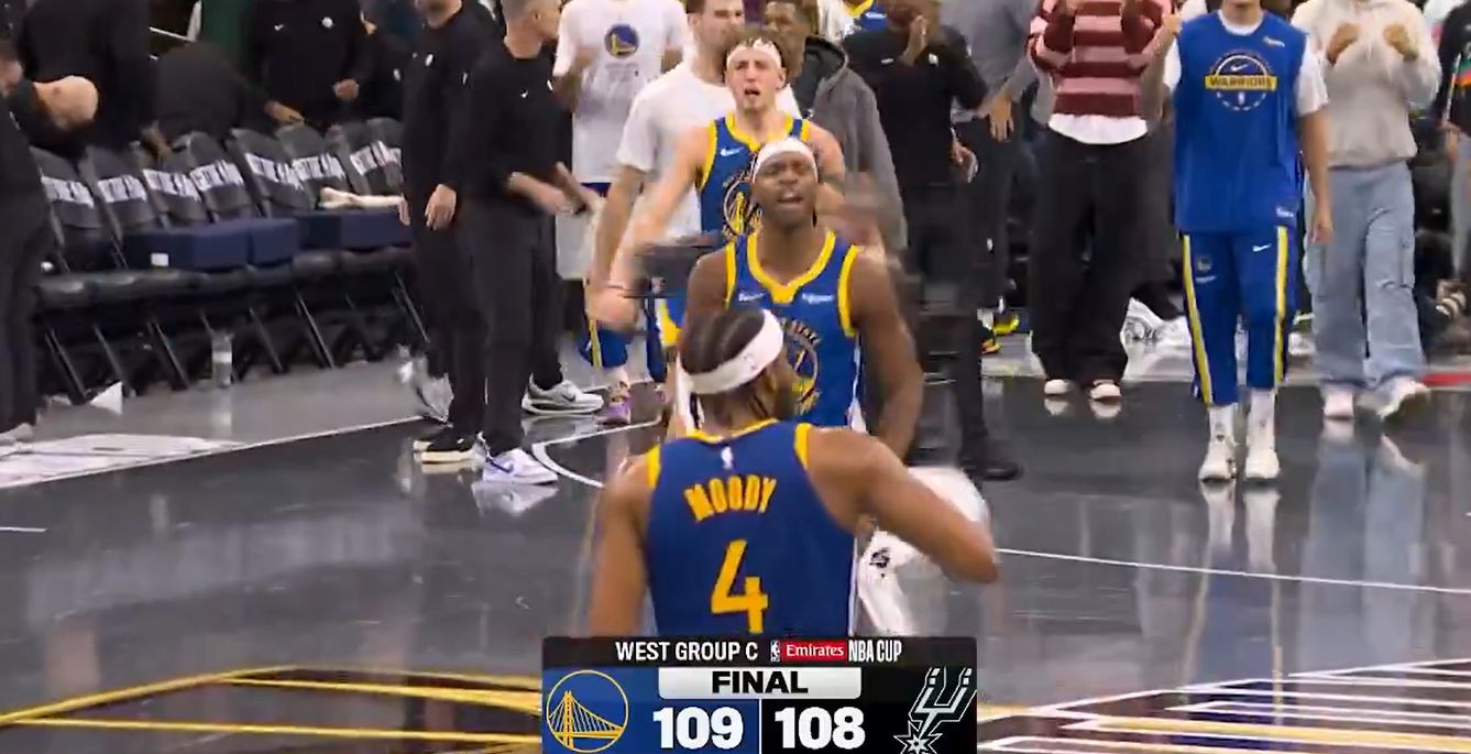 Curry made two key free throws, Fox's last pull-up jumper missed the frame, and the Warriors narrowly defeated the Spurs by 1 point