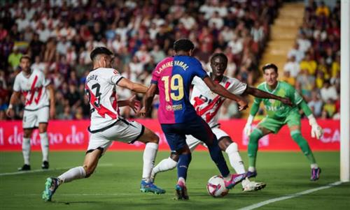 Rayo Vallecano vs FC Barcelona historical results