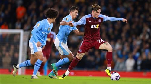 Manchester City vs Aston Villa