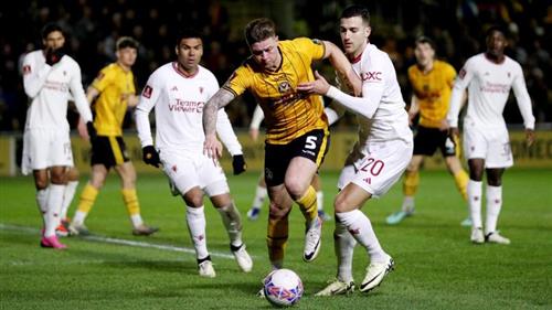 Newport County vs Manchester United