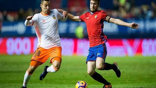 Valencia vs Osasuna