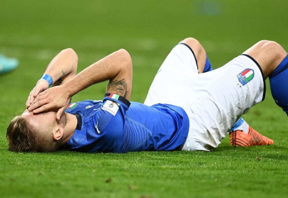 8 years ago today, Italy lost 0-0 to Sweden and missed the World Cup in Russia